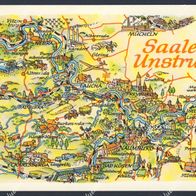 Ak Saale - Unstrut / Map 2011