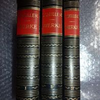 Friedrich Schiller, das dichterische Werk in 3 Bänden 1955 Stuttgarter Hausbücherei