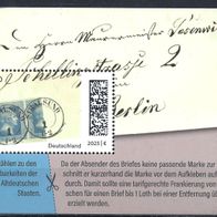 Bund BRD Block 91 " Tag der Briefmarke - Stralsund Brief " - postfrisch xx