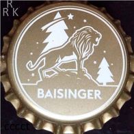 Baisinger Brauerei Weihnachts Fest Bier Kronkorken Kronenkorken 2023 neu in unbenutzt