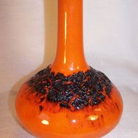 OTTO Gerharz FAT Lava Keramik Vase, Modell-Nr. - 428, 70er *