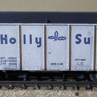 H0 US Schüttgutwagen Holly Sugar gealtert Klauenkupplung läuft nicht gut