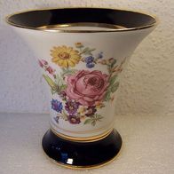 Böhmische Royal Dux Kobaltblaue Porzellan Vase