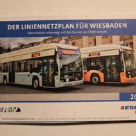 ESWE Verkehr: Liniennetzplan 2023 für Wiesbaden