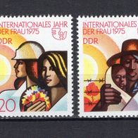 DDR 1975 Internationales Jahr der Frau MiNr. 2019 - 2021 postfrisch