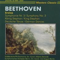 Beethoven - Eroica Symphonie Nr. 3, König Stephan, Deutsche Tänze CD 1988 DDD MINT