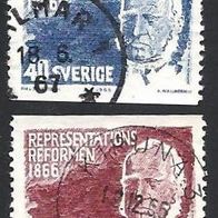 Schweden, 1966, Michel-Nr. 553-554, gestempelt