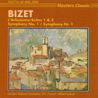 BIZET L´Arlésienne-Suites 1 & 2 Symphony 1 CD London Festival Orchestra Alfred Scholz