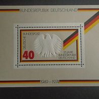 Briefmarke BRD: 1974 - 40 Pfennig - Michel Nr. Block 10 ( 807 ) - Postfrisch