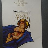Briefmarke BRD: 1978 - 50 + 25 Pfennig - Michel Nr. Block 17 ( 989 ) - Postfrisch