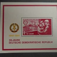 Briefmarke DDR: 1984 - Block 78 - Postfrisch