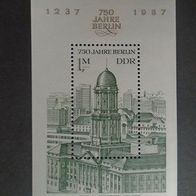 Briefmarke DDR: 1986 - Block 84 - Postfrisch