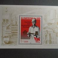 Briefmarke DDR: 1986 - Block 83 - Postfrisch