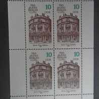 Briefmarke DDR: 1987 - Michel Nr: 3071 - Kleinbogen Postfrisch