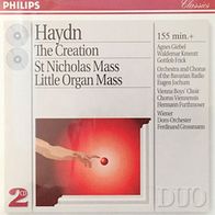 Haydn - The Creation—St Nicholas Mass—Little Organ Mass (1995) 2CD Philips neu S/ S