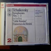 Tchaikovsky - Symphonies Nos.1-3 / Francesca Da Rimini CD LSO Igor Markevitch neu