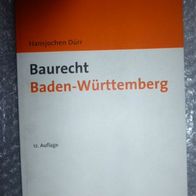 Baurecht Baden-Württemberg, 12. Auflage