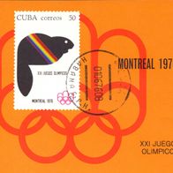Kuba Block 47 «Olympische Sommerspiele, Montreal»
