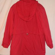 KK C&A Jacke Damenjacke Gr. 42 rot 35Baumwolle 65 Polyester getragen, gut erhalten Kl