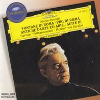 Respighi Fontane Di Roma Boccherini Quintettino Albinoni Adagio CD Karajan neu S/ S