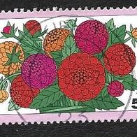 BRD Wohlfahrtsmarke " Gartenblumen " Michelnr. 906 o