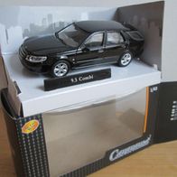 Cararama Saab 9.3 Kombi schwarz 1:43