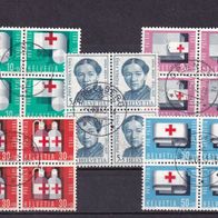 Schweiz MiNr. 775-779 kpl. Viererblocks M€ >16,00 #733