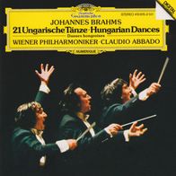 BRAHMS 21 Ungarische Tänze - Hungarian Dances CD Wiener Philharmoniker Claudio Abbado