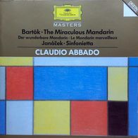 BARTOK The Miraculous Mandarin Janacek Sinfonietta CD Abbado Berliner Philharmoniker