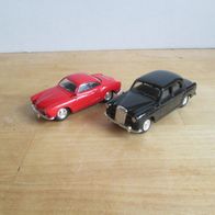 VW Karmann Ghia und Mercedes Benz 180 Ponton von Grell*
