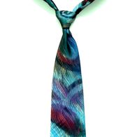 Krawatte Schlips bunt vorgebunden