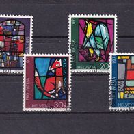 Schweiz MiNr. 949-952 pl. gestempelt M€ 1,60 #G58d