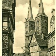 37671 Höxter an der Weser Kiliankirche um 1950