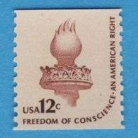 USA 1981 Mi.1458 C. Postfrisch Rollenmarke. Freimarke Fackel der Freitsstatue
