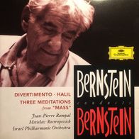 Bernstein Divertimento • Halil • 3 Meditations from Mass CD Rampal Rostropovich S/ S