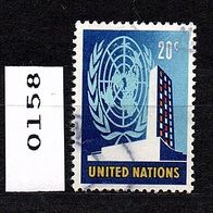 K491 - Vereinte Nationen (UNO) New York Mi. Nr. 158 o