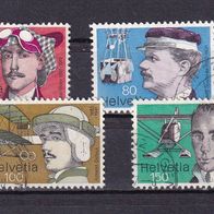Schweiz MiNr. 1090-1093 kpl. gestempelt M€ 5,00 #G62b