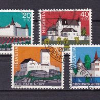 Schweiz MiNr. 1096-1099 kpl. gestempelt M€ 4,00 #G62e