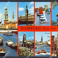 Ak Hamburg - Tor zur Welt MBK 1984