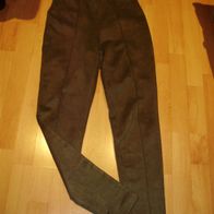 Freequent Hose wie Wildleder khaki S