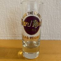 HRC HARD ROCK HOTEL Las Vegas - 1 SHOT-Glas "Save the Planet"