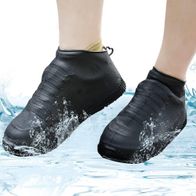 Schuhüberzieher Wasserdicht Silikon - Wiederverwendbare Regenschutz Überschuhe