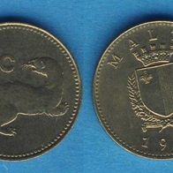 Malta 1 Cent 1991