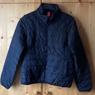 schwarze leichte Steppjacke Gr. M (4104)