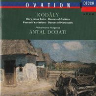 Kodaly: Hary Janos - Suite / Dances Of Galanta CD Philharmonia Hungarica Antal Dorati