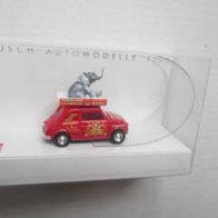 Busch Fiat 500 Werbewagen vom Zirkus Renz 1:87
