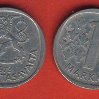 Finnland 1 Markka 1973