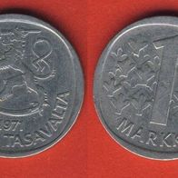 Finnland 1 Markka 1971
