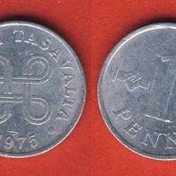 Finnland 1 Penni 1975