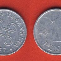 Finnland 1 Penni 1977
